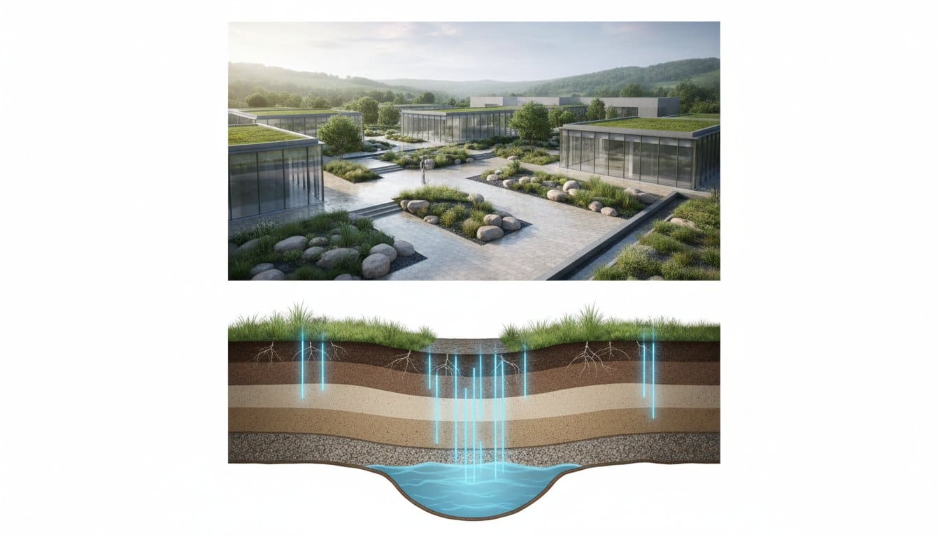 Étude d&rsquo;infiltration des eaux pluviales : Guide technique et réglementaire 2026